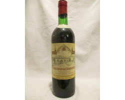 Baron De Bordeaux - Vieux Château Bourgneuf - 1975 - Rouge