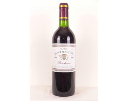 Château Haut Maginet - Vignobles Jolivet - 1996 - Rouge