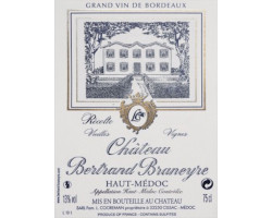 Château Bertrand Braneyre - Château Bertrand Braneyre - 2006 - Rouge