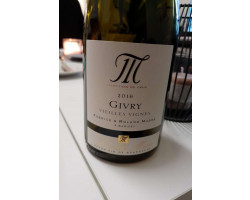 Givry - Vieilles Vignes - Domaine Masse Père et Fils - 2022 - Rouge