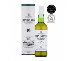 Whisky Laphroaig 10 Ans - Islay - Single Malt - Laphroaig - Non millésimé - 