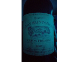 CHÂTEAU CANON SAINT MICHEL - AB - Vignoble Millaire - 2016 - Rouge