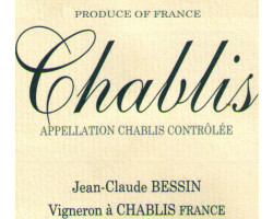 Chablis - Jean Claude Bessin - 2023 - Blanc