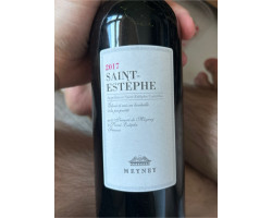 saint-estephe - Château Meyney - 2017 - Rouge