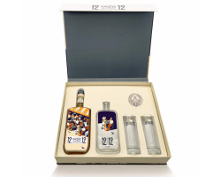 Pastis 12/12 Édition Pétanque - Coffret Terrasse Avec Carafe + 2 Verres - Pastis 12/12 - Non millésimé - 
