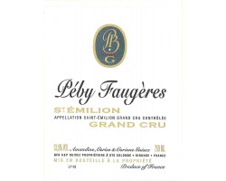 Château Péby Faugères - Château Péby Faugères - 2014 - Rouge