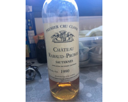 Chateau Rabaud Promis - Château Rabaud-Promis - 1990 - Rouge