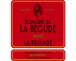 La Brulade - Domaine de la Bégude - 2015 - Rouge