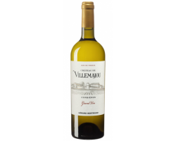 CHATEAU DE VILLEMAJOU GRAND VIN - Maison Gérard Bertrand - Domaine de Villemajou - 2021 - Blanc