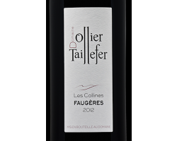 Les Collines Rouge AOP Faugères - DOMAINE OLLIER-TAILLEFER - 2019 - Rouge
