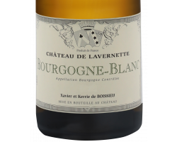Bourgogne Blanc - Château de Lavernette - 2021 - Blanc