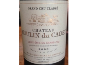 Château Moulin du Cadet - Château Moulin du Cadet - 2020 - Rouge