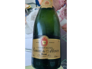 Brut - Champagne Robert de Monty - Non millésimé - Effervescent