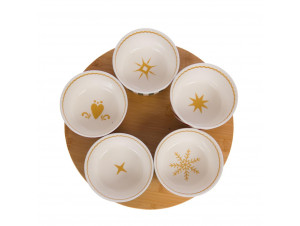 Service Apéritif 5 Bols Renne - Amadeus -  - 