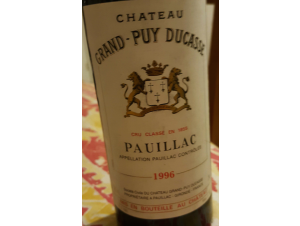 Château Grand-Puy Ducasse - Château Grand-Puy Ducasse - 1996 - Rouge