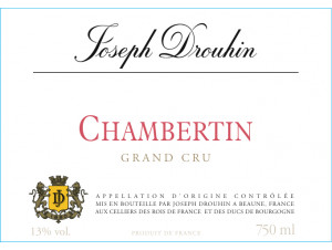 Chambertin Grand Cru - Maison Joseph Drouhin - 1995 - Rouge