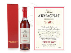 Armagnac Dupeyron Millésimé - Maison Ryst-Dupeyron - 1982 - 