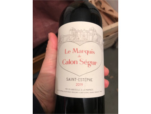 Le Marquis - Château Calon Ségur - 2019 - Rouge