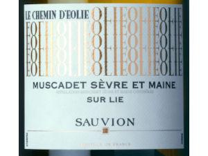 Muscadet Chemin d'Eolie - SAUVION - CHATEAU DU CLERAY - 2023 - Blanc
