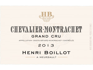Chevalier-Montrachet Grand Cru - Maison Henri Boillot - 2018 - Blanc