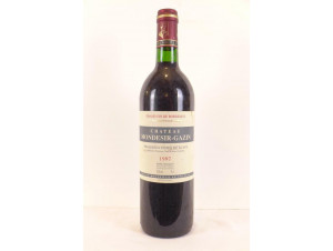 premières côtes de blaye - Château Mondésir-Gazin - Laurence et Marc Pasquet - 1997 - Rouge