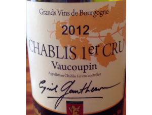 Chablis 1er Cru Vaucoupin - Domaine Gautheron Alain et Cyril - 2023 - Blanc