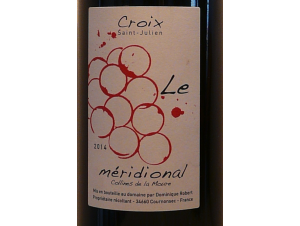 Le Méridional - Domaine Croix Saint Julien - 2022 - Rouge