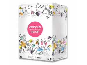 AOP VENTOUX ROSÉ BIB - Les Vins de Sylla - Non millésimé - Rosé
