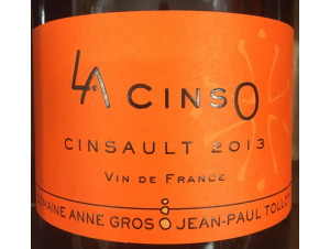 La CinsO - Domaine Anne Gros et Jean-Paul Tollot - 2022 - Rouge