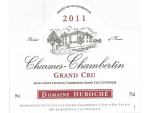 Charmes-Chambertin Grand Cru - Domaine Duroché - 2022 - Rouge