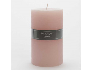 Bougie Maxi Cylindre Rose 17 X 10 Cm lot De 6 - Amadeus -  - 