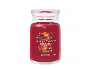 Bougie Couronne De Pommes Rouges Grand Modèle - Yankee Candle -  - 