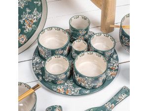 Service Apéritif 6 Pièces Faustine - table passion -  - 