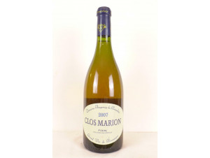 Clos Marion - Domaine Fougeray de Beauclair - 2007 - Blanc