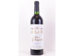 Mise de la Baronnie - Graves - Baron Philippe De Rothschild - 1999 - Rouge