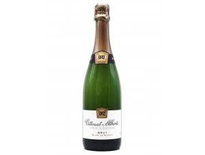 Crémant de Bourgogne Blanc de Blancs Brut - Maison Vitteaut-Alberti - Non millésimé - Effervescent