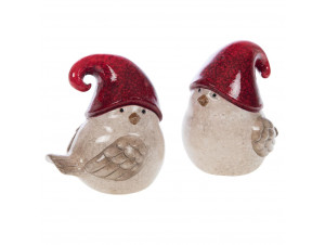 Lot De 2 Oiseaux Bonnet - Amadeus -  - 