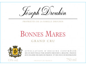 Bonnes-Mares Grand Cru - Maison Joseph Drouhin - 2011 - Rouge