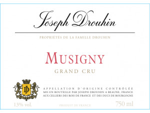 Musigny Grand Cru - Maison Joseph Drouhin - 1996 - Rouge