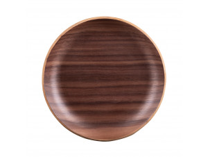 Set De 6 Dessous De Verre Bois Brun 12 Cm - table passion -  - 