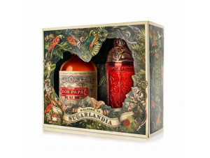 Don Papa 7 Ans Coffret Avec Shaker - Don Papa - Non millésimé - 