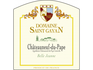 Belle Jeanne - Domaine Saint Gayan - 2023 - Blanc