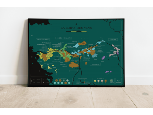 Carte Des Vins À Gratter - Loire - 1020 Dégustations -  - 