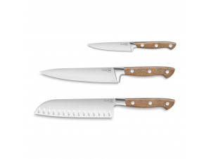 Set De 3 Couteaux Georges Office Santoku Cuisine - Tarrerias Bonjean -  - 