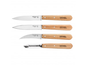 Boite De 4 Pièces Essentiels Vernis Naturel - opinel -  - 