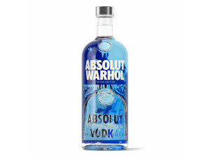 Absolut Blue Warhol Edition Limitée - Absolut Vodka - Non millésimé - 