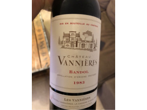 Chateau Vannieres - Château Vannières - 1999 - Rouge