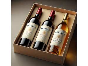 Coffret Artisan - Les Roques de Cana - Non millésimé - Rouge