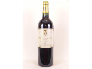 Château Saint Paul Haut-Médoc - Château Saint-Paul - 2000 - Rouge