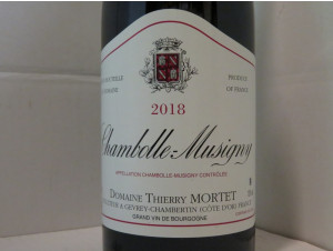 Chambolle Musigny - Domaine Thierry Mortet - 2018 - Rouge